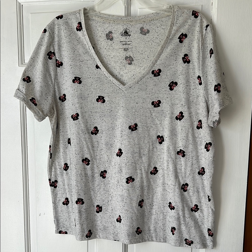 Disney Gray Graphic Short Sleeve T-Shirt